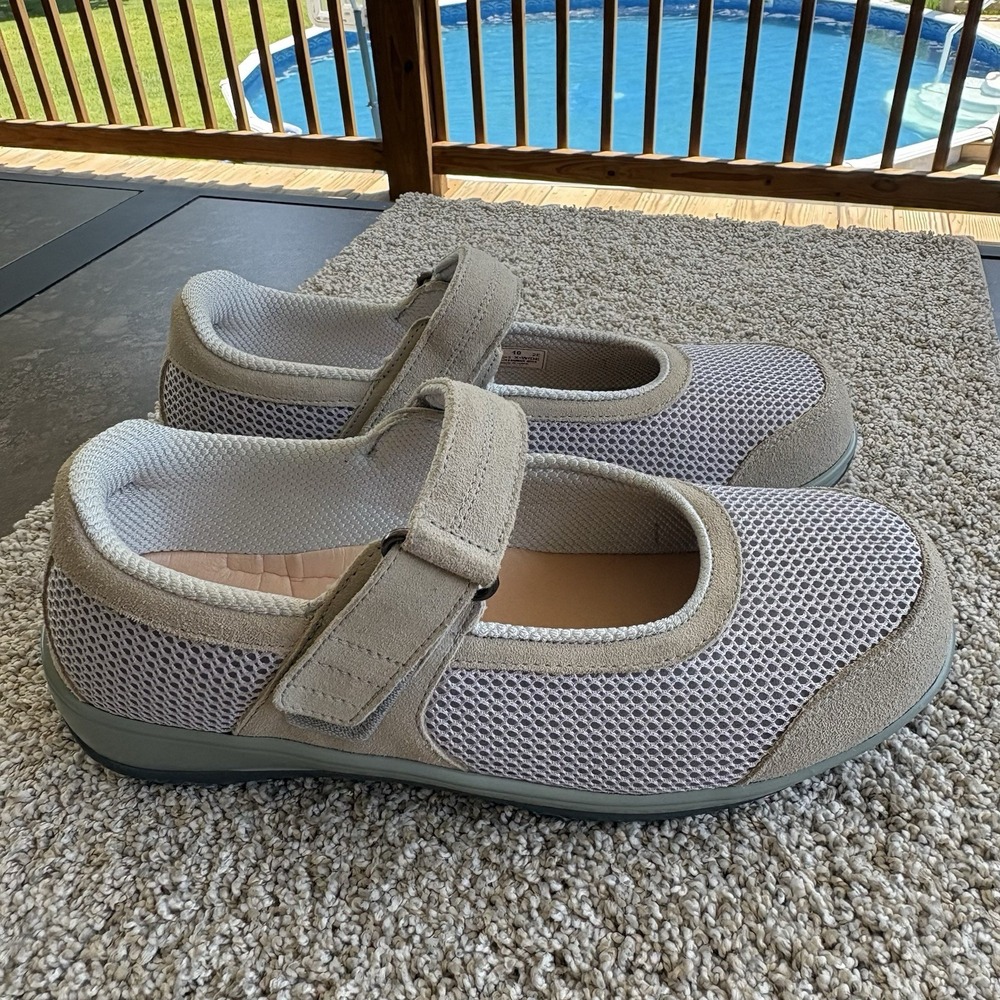 Orthofeet Mary Jane Orthopedic Comfort Shoes Women's US 10 X-Wide